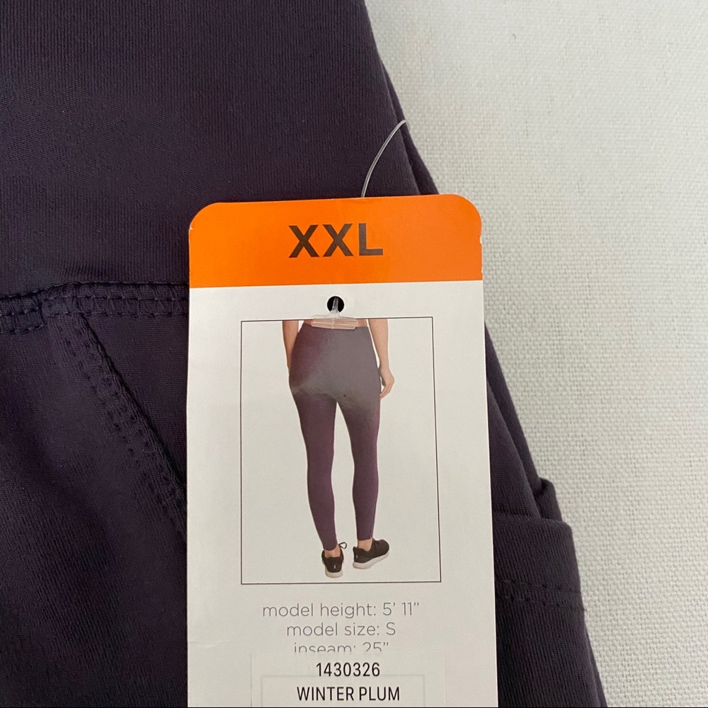 Danskin Tight Legging with side pockets, XXL, NWT - Picture 5 of 5